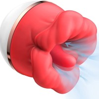 2点刺激、シェルデザインの電動バイブレーターと吸引で開発された同時オーガズム